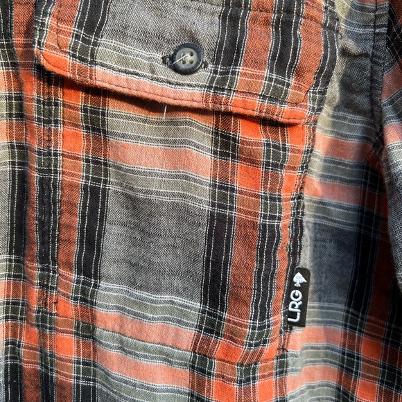 LRG Plaid Button Down - Picture 3 of 4